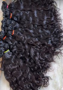 Extensions de cheveux naturels indiens bouclés, cuticules alignées, sans nœuds, provenant d'un seul donneur, mèches de cheveux bruts, cheveux de temple - Product Image 5