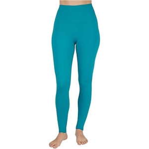 Legging de sport pour femme en spandex/polyester, vêtement de sport actif, sans couture, fermeture à cordon, taille haute, tailles personnalisées - Product Image 5