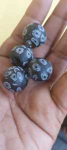 Cuentas de vidrio millefiori en forma de tubo, cuentas de flores en tamaños surtidos para diseñadores de joyas africanas - Product Image 4