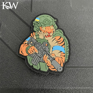 Parche Táctico de Moral Ace Spades, Parches de PVC con Gancho y Bucle, Insignias Escolares, Deportivas, Decoración para Mochilas, Adhesivo - Product Image 5