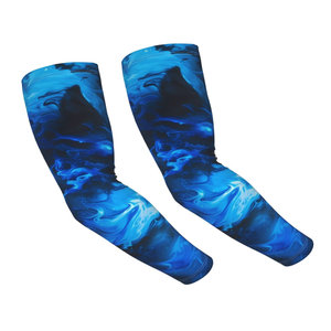 Manga de Compresión Elástica de Spandex con Protección UV, Refrigerante, para Baloncesto, Correr, Ciclismo, Deportes al Aire Libre, Entrenamiento - Product Image 3