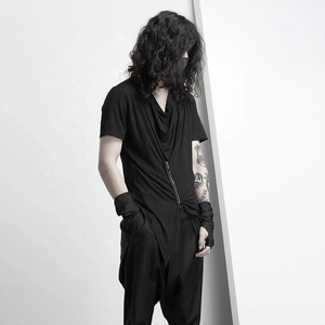 เสื้อทีเชิ้ต Birdeyes สะท้อนแสงผ้าสะท้อนแสงตาข่ายมองเห็นได้ชัดเจนแห้งเร็วเสื้อยืดนินจาสีดำผู้ชายเทค - Product Image 4