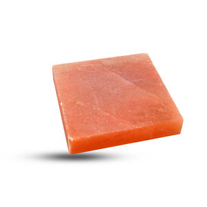 Ooking-Placa de cocción imalayan, placa de sal de tinta con base de madera, forma cuadrada - Product Image 3