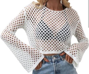 Ropa de playa informal de ganchillo hecha a mano para mujer, de estilo Bikini traje de baño, sensualidad artesanal de la India para ropa de vacaciones, OEM personalizado - Product Image 6