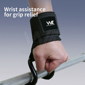 Service OEM Crochets d'haltérophilie professionnels Fabrication pakistanaise Crochets d'haltérophilie d'entraînement - Product Image 6