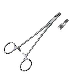 Profesional Médico Quirúrgico de acero inoxidable Manual Micro portaagujas fórceps alta calidad precio bajo - Product Image 5