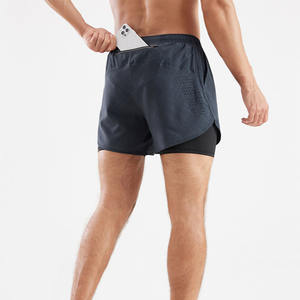 Wholesale <b>Men</b> Running <b>Shorts</b> Breathable Fitness <b>Black</b> Double Layer <b>Shorts</b> <b>Men</b> New Stretchy Workout Training Bodybuilding <b>Short</b> - Product Image 5