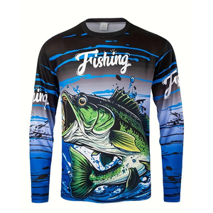 Pakistán No.1 camisa de pesca de manga larga de camuflaje transpirable hecha por la industria para hombres patrón sólido Invierno bajo MOQ al por mayor - Product Image 3