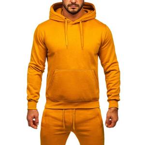 Custom <b>Men's</b> Premium Quality Pullover Tracksuit <b>Thermal</b> Polyester Cotton Street Wear for Winter Season - Product Image 6