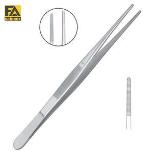 Pinces chirurgicales droites à pointe dentelée de qualité supérieure 2026 en acier inoxydable manuel pour salle d'opération, Classe I, certifiées CE - Product Image 1