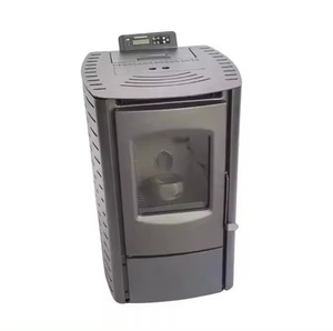 Poêle à granulés de bois automatique sans fumée d'occasion, foyer, chauffage intérieur à biomasse hydroélectrique, à vendre à bas prix - Product Image 6