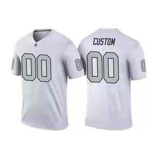 Derniers modèles de maillots de football américains en polyester oversize, coupe carrée, avec maille de sublimation, maillots de football américain pour hommes - Product Image 3