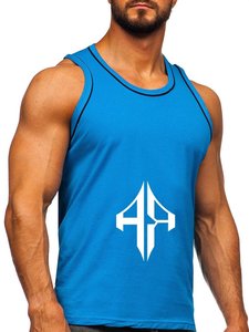 Débardeurs respirants pour hommes séchage rapide Premium de haute qualité avec le meilleur nouveau Design 100% coton matériel Logo personnalisé pour hommes - Product Image 2