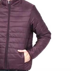 Plus Size Custom Print Men's Winter Jacket High Street Puffer Bubble Coat with Unique Print Personalized Puffer Jacket - Product Image 3