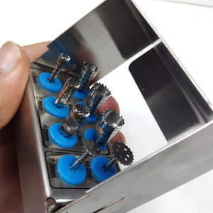 Kit de Implantes Dentales Profesional de Acero Inoxidable con Fresa Manual, Bloque de Fresas, Sierra y Instrumentos Quirúrgicos, Certificación CE, Gran Venta - Product Image 6