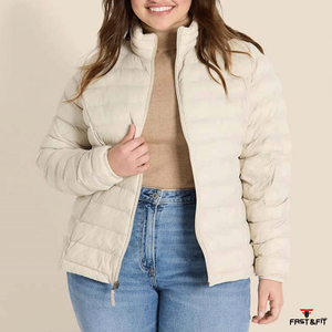 2026 New Collection Cheap Price Winter Women Long Sleeve Stand Collar Cotton Breathable Puffer <b>Jacket</b> Belt - Product Image 2