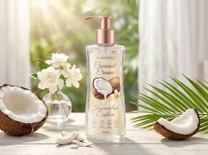 Gel intime premium à base d'eau · D-Panthenol · Parfum crème de coco · 200ml - Product Image 2