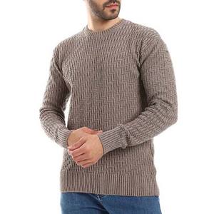 OEM/ODM algodón en blanco cuello redondo suéteres lisos Material personalizado ropa de hombre de alta calidad fabricación suéter transpirable para hombres - Product Image 4