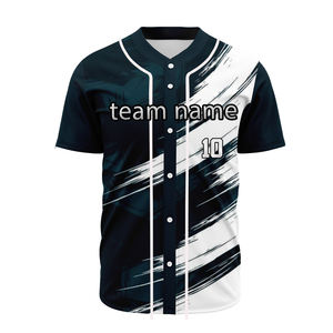 Jersey de Béisbol Americano Bordado de la Mejor Calidad, Personalizado con Tu Nombre, Número, Logotipo y Estilo de Equipo - Product Image 1