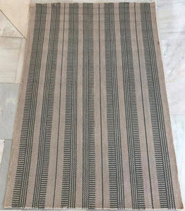 Direct From Factory Manufacturer Price 100% Cotton Flat Woven Mixed Striped <b>Rug</b> in Geometrical Design for Indoor Usages - Product Image 3