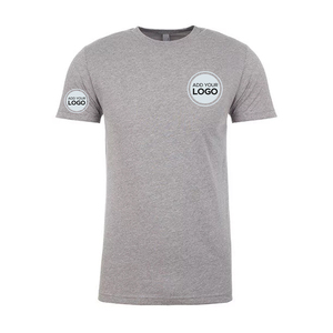 เสื้อยืดคอกลมพิมพ์ลาย DTG แบบกำหนดเอง เป็นมิตรกับสิ่งแวดล้อม สำหรับตลาดออสเตรเลีย ผ้าเจอร์ซีย์เนื้อดี 100% คอตตอน ทรงปกติ แขนสั้น - Product Image 1