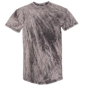 เสื้อยืดคอกลมแขนสั้นของผู้ชายกลางแจ้งเสื้อเล่นกีฬาคอกลมแขนสั้นฟอกสีกรดวินเทจ - Product Image 5