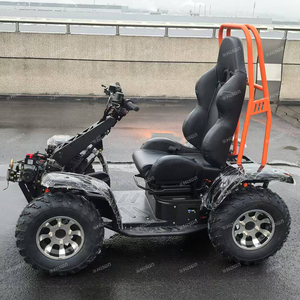 Trottinette électrique tout-terrain avec <span class=keywords><strong>limiteur</strong></span> <span class=keywords><strong>de</strong></span> <span class=keywords><strong>vitesse</strong></span> et paramètres personnalisables, trottinette électrique tout-terrain stable et réglable - Product Image 4