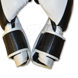 Directo de fábrica por encargo 6oz 12oz Guantes de boxeo profesionales Nuevo diseño Resistente Cuero sintético Impreso Entrenamiento DE LUCHA - Product Image 4