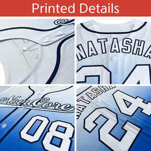 Camisetas de béisbol personalizadas de alta calidad, conjuntos de ropa deportiva personalizados con impresión por sublimación, entrega rápida para equipos - Product Image 6