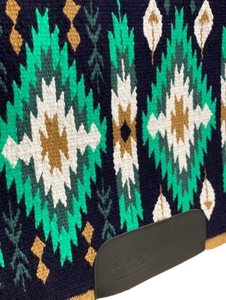 Modèles personnalisés Western Horse Saddle Pads NZ Laine Drapeau Imprimer Mini Commande 10pcs OEM Trade Assurance - Product Image 2