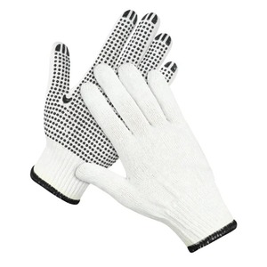 Gants de forage en coton pour hommes à pois en PVC respirants et antidérapants pour les travaux industriels en plein air et à usage général - Product Image 4
