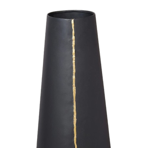 Metal <b>Vases</b> 58 cm in <b>Black</b> Colour - Product Image 4