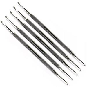 5 piezas de instrumentos dentales: Excavador dental de amalgama, Discoid Cleoid Carver y Removedor Flash Restaurador, Pakistán - Product Image 1