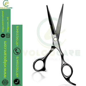 New Design 5.5" Professional Hair Cutting & Thinning <b>Barber</b> Scissors <b>Set</b> Available in All Designs and Styles - Product Image 2