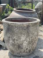 VIET NAM NOUVELLE TENDANCE POTERIE POUR LA GRANDE TAILLE DE VASES EN CÉRAMIQUE ÉMAILLÉS D'EXTÉRIEUR