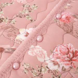 Женский стеганый жилет в китайском стиле с цветочным узором, без рукавов, утепленный, для повседневного использования осенью и зимой - Product Image 4