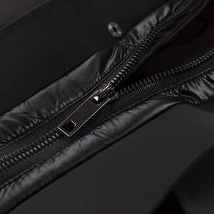 Chaqueta de Invierno para Hombre, Diseño Personalizado y Elegante, Ropa Exterior Informal con Cuello Alto y Capucha, Chaqueta Acolchada con Efecto Burbuja - Product Image 6