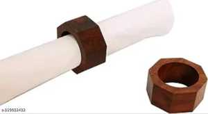 <b>Wood</b> <b>Napkin</b> <b>Rings</b> for Luxury Weddings Christmas Parties-Kitchen Accessories <b>Napkin</b> Holder - Product Image 3