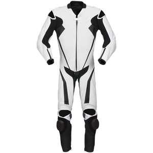 Traje de Motociclista de Cuero, Traje de Carreras de Cuero Vacuno, Traje de Cuero de una Pieza, Cuero Vacuno Original, Chaquetas de Motociclista 100% Cuero Genuino - Product Image 6
