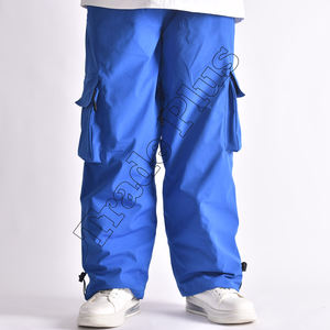 Pantalones de esquí OEM para hombre, impermeables, a prueba de viento, con aislamiento, cintura ajustable, forro polar, poliéster, secado rápido, resistente para clima frío - Product Image 2