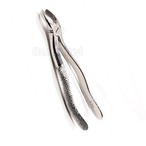 คีมถอนฟันสแตนเลสเครื่องมือผ่าตัดแบบแมนนวลใช้ซ้ำได้เครื่องมือผ่าตัดสำหรับกระบวนการทางทันตกรรม - Product Image 1