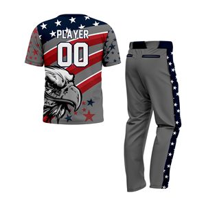Offre Spéciale – Maillots de Softball Personnalisés Unisexe par Sublimation – Vente en Gros – Tenues d'Équipe Respirantes à Séchage Rapide 100% Polyester avec Poches - Product Image 2