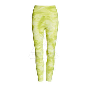 Customized High Quality Women Leggings Elastic Waist Breathable <b>Tummy</b> <b>Control</b> Lightweight Full Length Solid Color Waterproof - Product Image 1