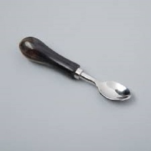 Utensilios de cocina con mango de resina multicolor de diseño moderno, cubiertos de acero inoxidable para fiesta, cuchara de servir plateada para servir de mesa - Product Image 2