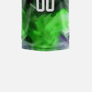 Camisetas de baloncesto hechas a medida para hombre, camisetas de baloncesto lisas, ropa deportiva de poliéster, camisetas y pantalones cortos Unisex - Product Image 4