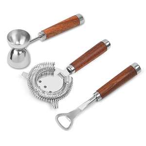 ชุดที่เขย่าค็อกเทลโลหะทำด้วยมือ2ชิ้นชุดเครื่องมือบาร์สำหรับผู้ขายและผู้ซื้อออกแบบมาอย่างหรูหรา - Product Image 3