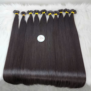PREMIUM SDD Original vietnamita Virgen U Tip Extensiones de cabello Todos los colores 100% Cabello humano para mujeres Longitud 8 -32 pulgadas - Product Image 1