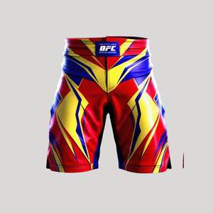 Impression par sublimation personnalisée Bjj Jiu Jitsu Grappling Ufc Clothes Mma Shorts pour hommes - Product Image 3