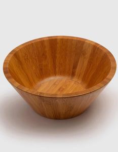 ชามหินอ่อนสีขาวพร้อมขาตั้งไม้การออกแบบที่ไม่ซ้ำกันสำหรับเครื่องครัวตกแต่งบ้านโต๊ะตกแต่งโรงแรมร้านอาหารทำในประเทศอินเดีย - Product Image 5