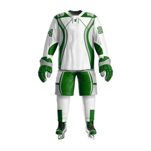 Sublimation Ice Hockey Uniform Set Top Quality Uniform Training Suit Customized Printing Logo Adult Size Ice Hockey Uniforms - Product Image 5
